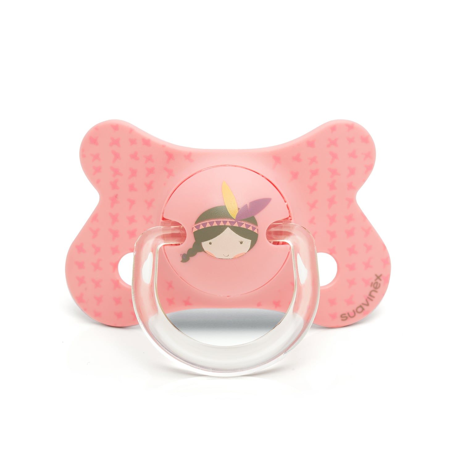 CHUPETE FUSIÓN ANATÓMICO SILICONA +4M - 18M INDIO ROSADO - 1