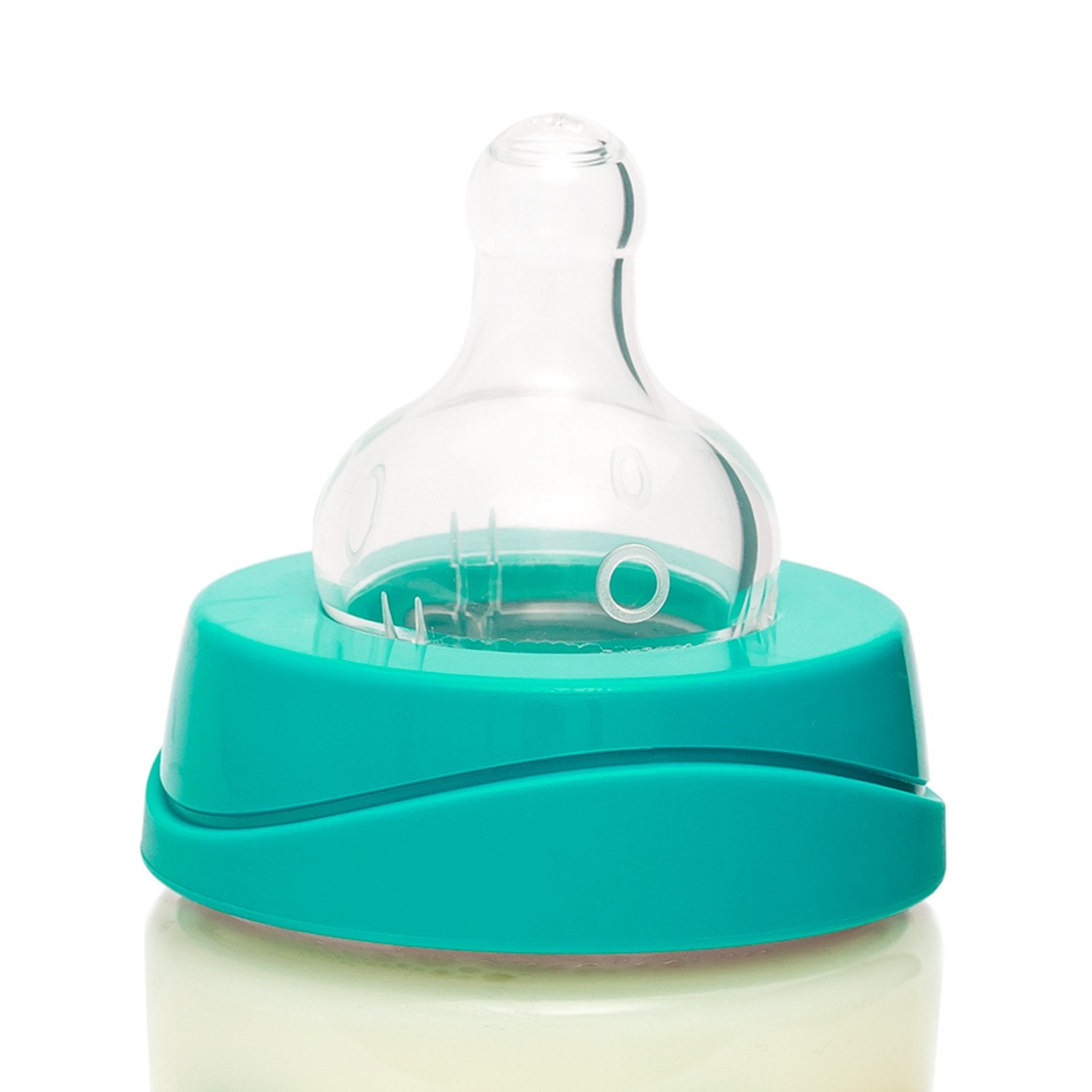 PACK MAMADERA SILICONA DINO CELESTE 150ML + CHUPETE +4-18M AZUL - 2