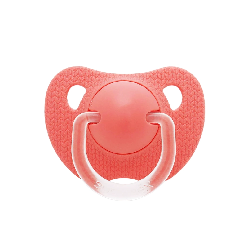 CHUPETE ANATOMICO SILICONA EVOLUTION CORAL +6M - 1