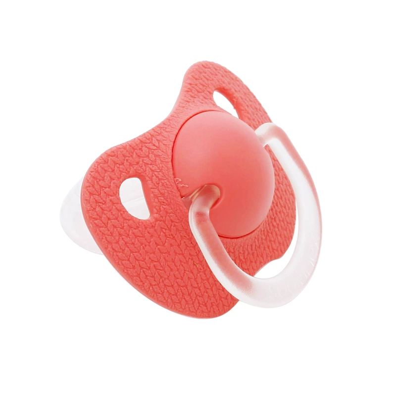 CHUPETE ANATOMICO SILICONA EVOLUTION CORAL +6M - 3