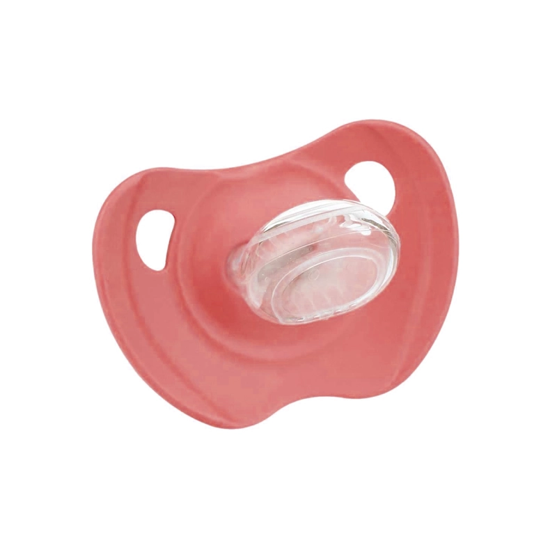 CHUPETE ANATOMICO SILICONA EVOLUTION CORAL +6M - 5