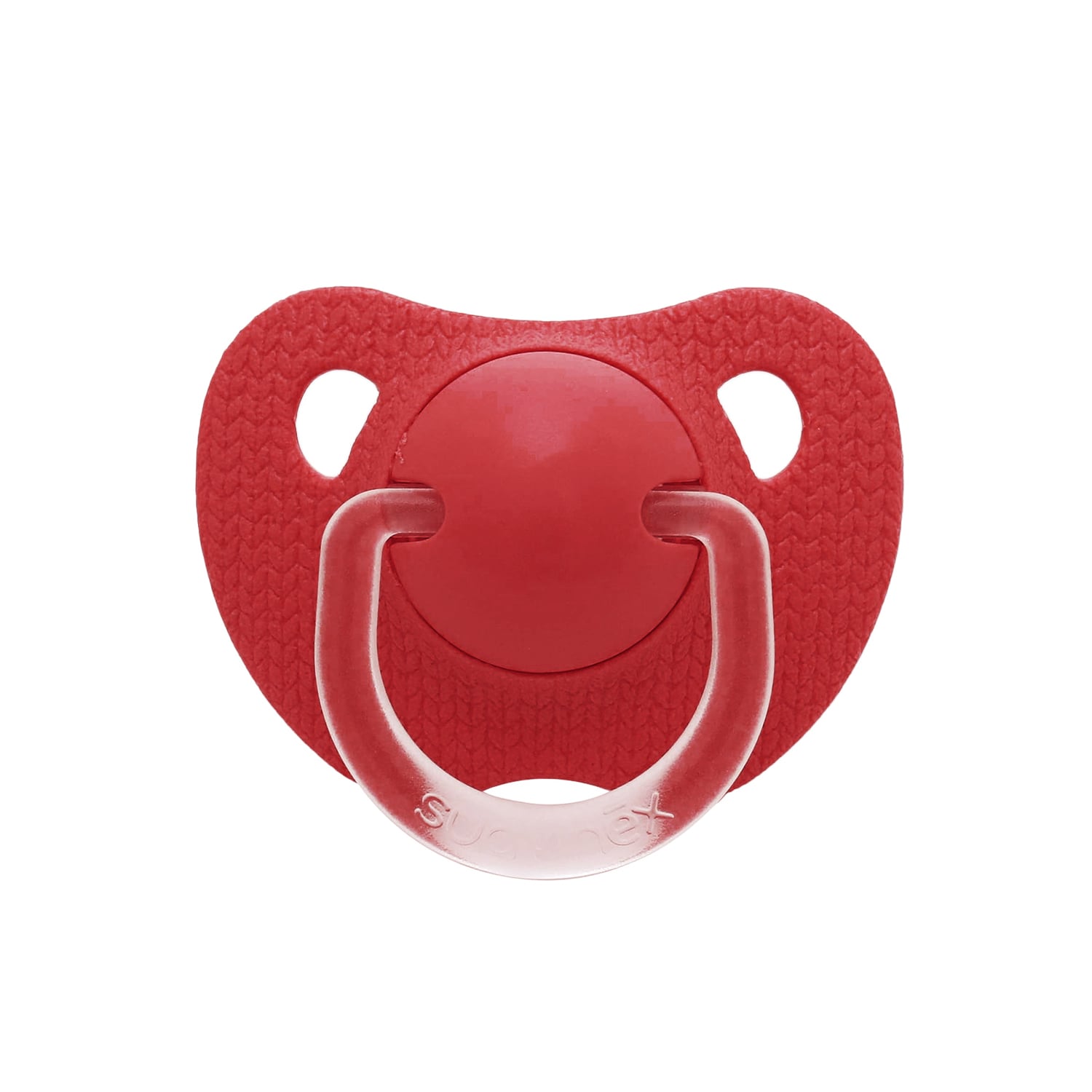 CHUPETE SILICONA EVOLUTION +6M ROJO - 1