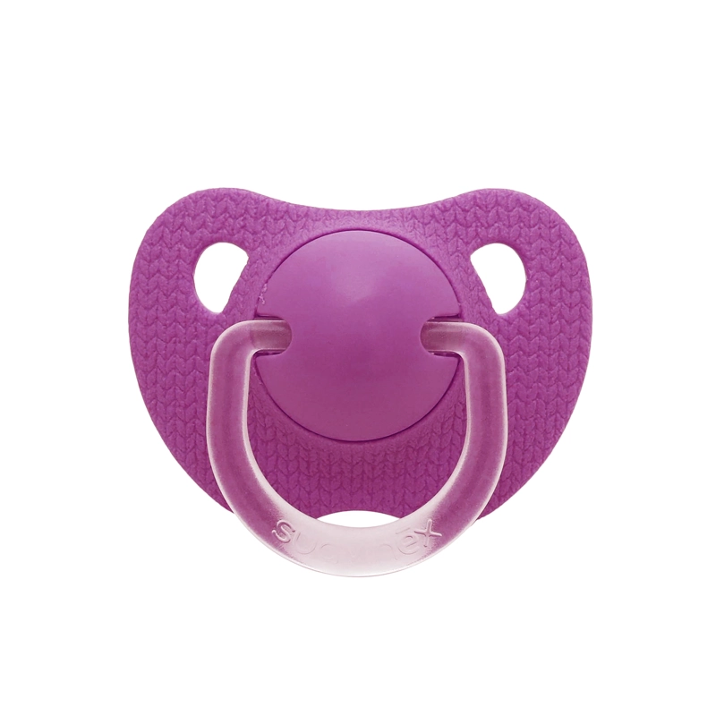 CHUPETE ANATOMICO SILICONA EVOLUTION MORADO +6M - 1