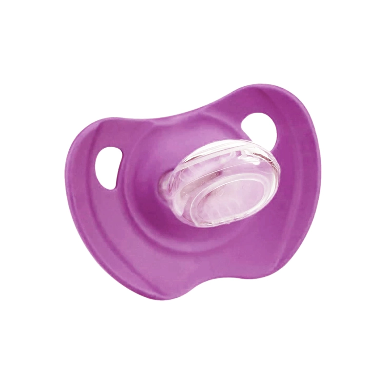 CHUPETE ANATOMICO SILICONA EVOLUTION MORADO +6M - 5