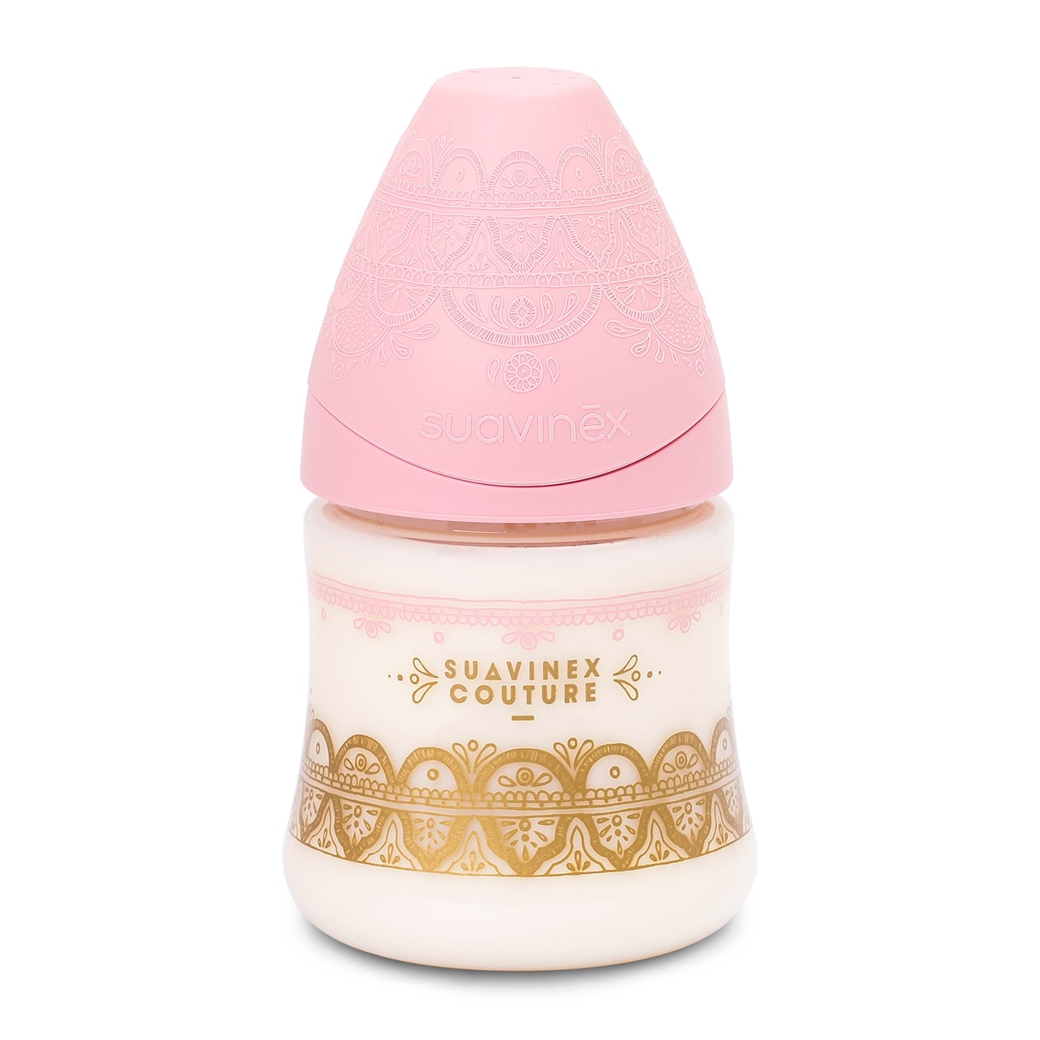 MAMADERA 150ML PREMIUM SILICONA ROSADO - 1