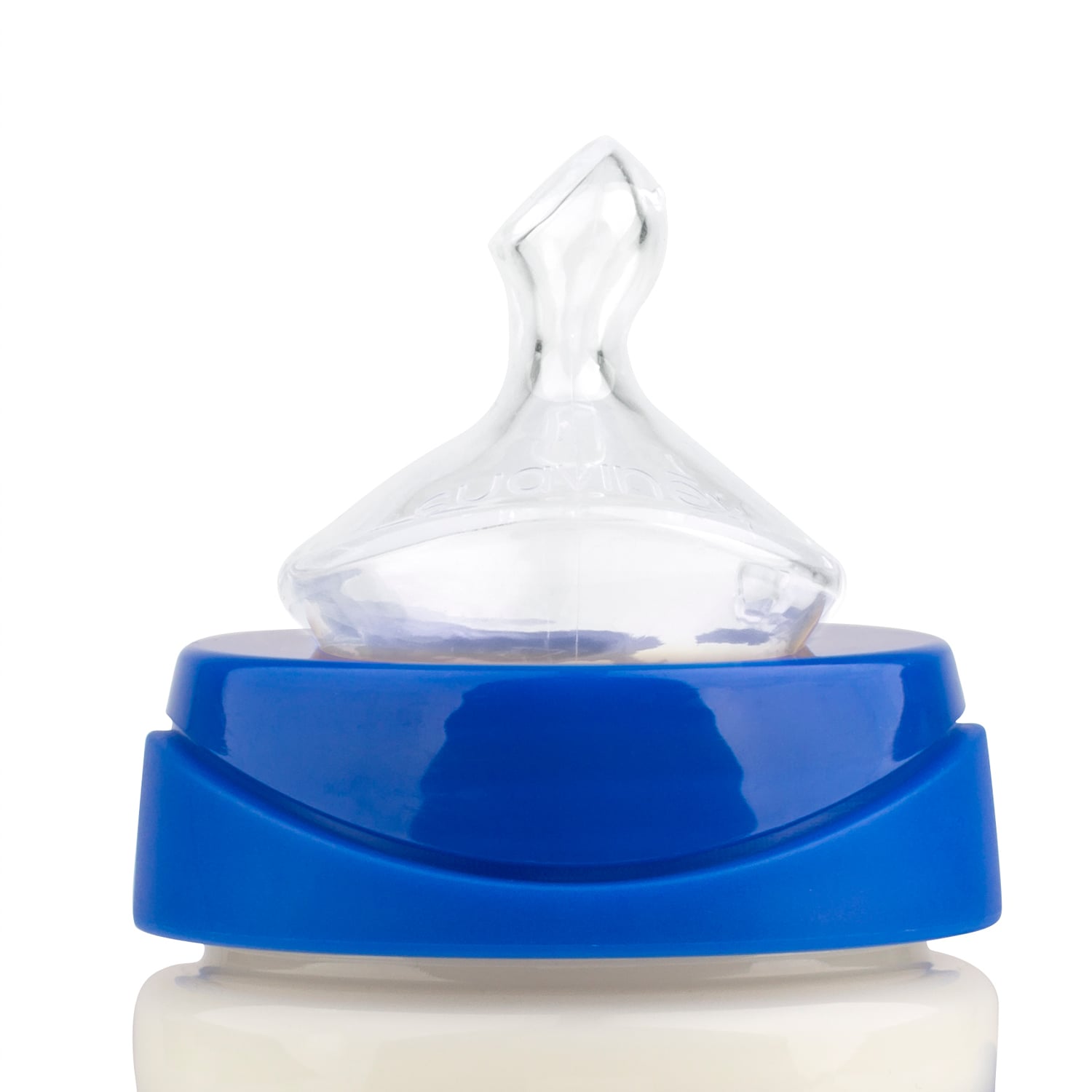MAMADERA DE PLÁSTICO 150 ML ANATÓMICA SEA AZUL - 2