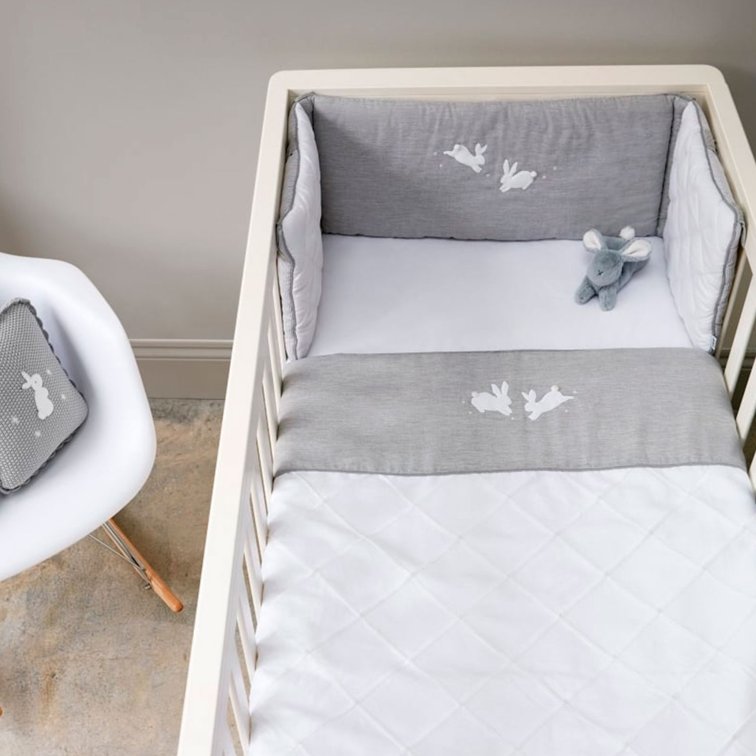 QUILT MAMAS AND PAPAS WELCOME TO THE WORLD BLANCO - 2