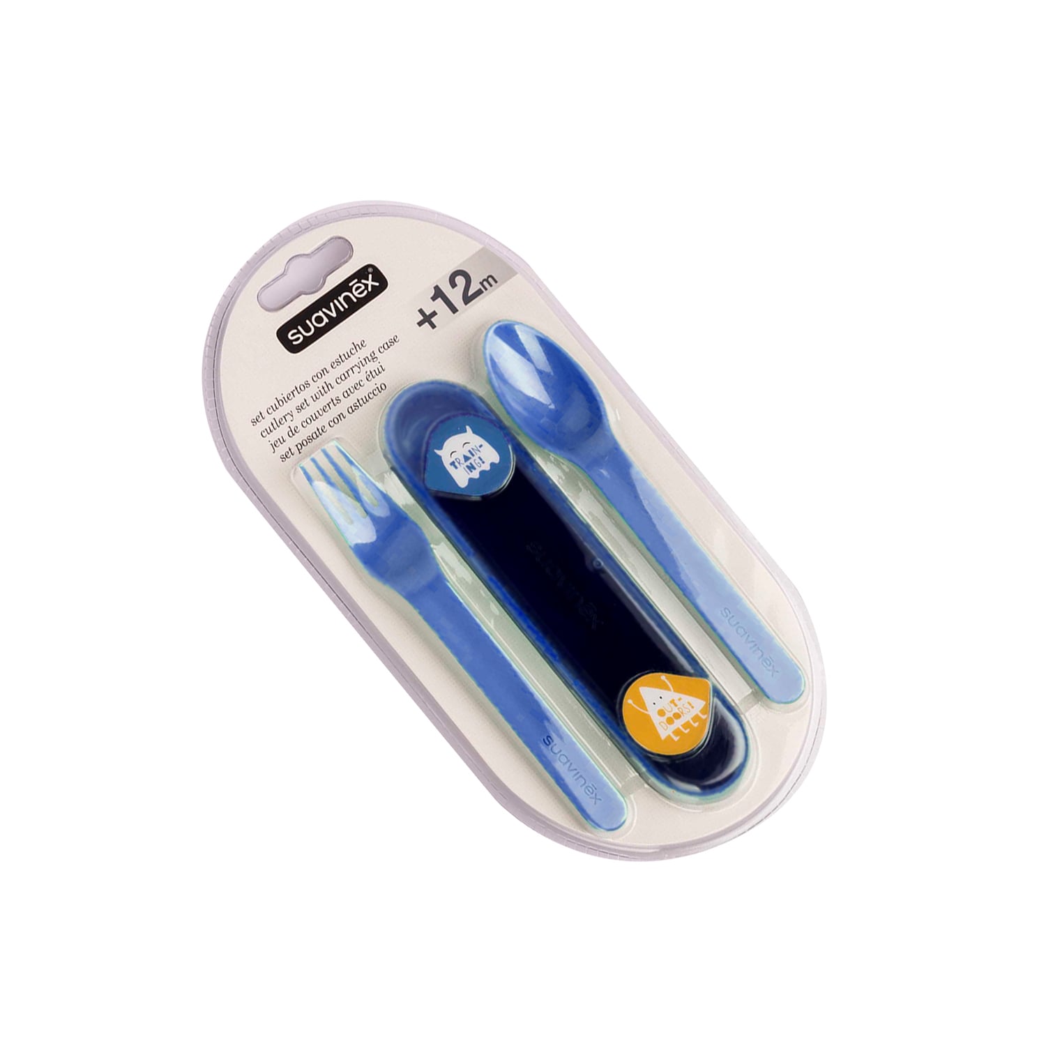 SET SUAVINEX CUBIERTOS + ESTUCHE AZUL - 2