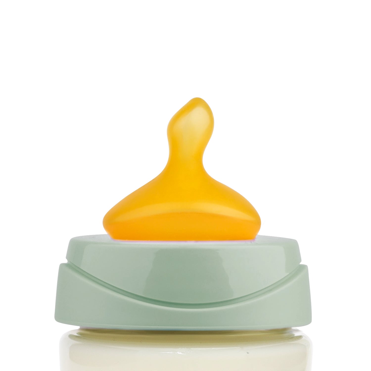 MAMADERA SUAVINEX CONEJO 150ML CON TETINA ANATOMICA LATEX FLUJO MEDIO 0/6 MESES VERDE - 2