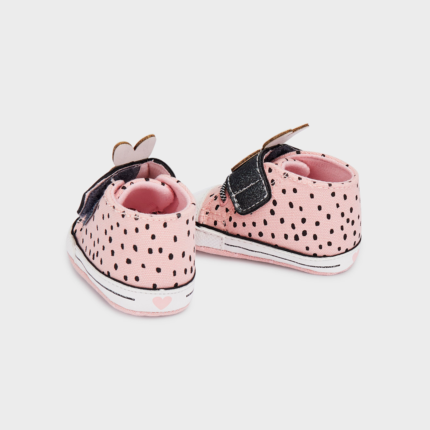 DEPORTIVAS NIÑA BLANCAS CON ROSA - 3