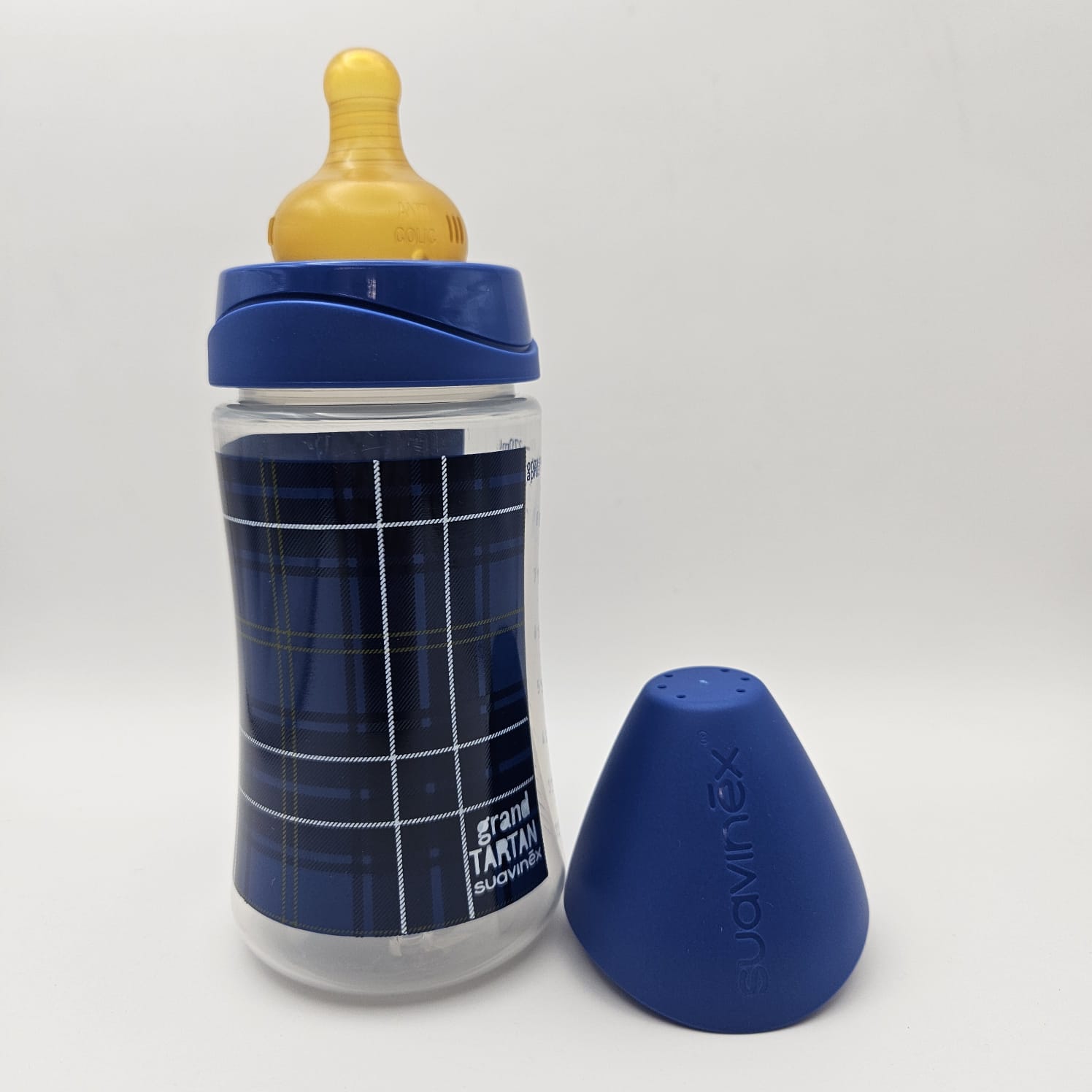 MAMADERA SUAVINEX BOCA ANCHA 270ML LATEX - 1