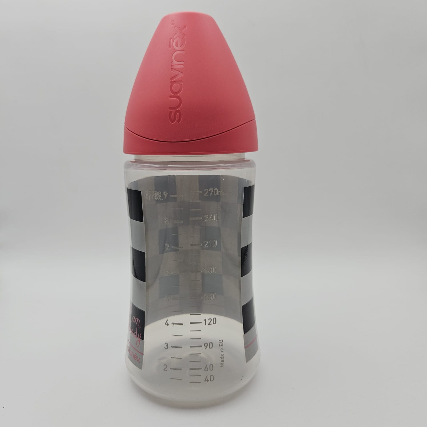 MAMADERA SUAVINEX BOCA ANCHA 270ML LATEX - 4