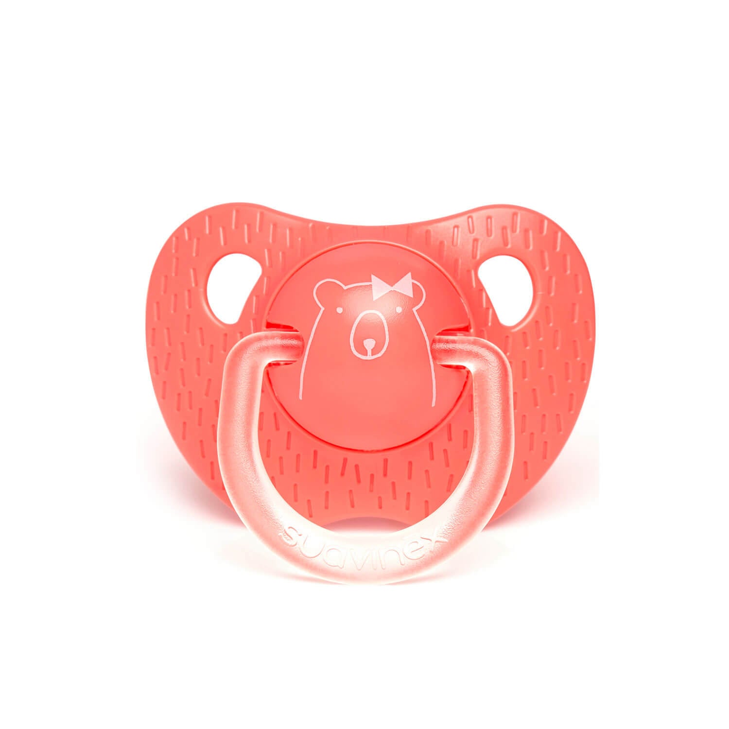 CHUPETE EVOLUTION ANATÓMICO SILICONA 6/18M OSO ROSADO - 1