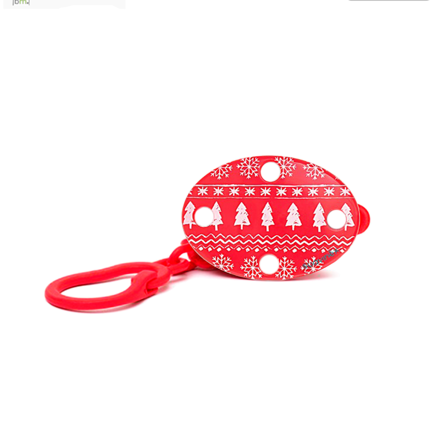 BROCHE PINZA OVALADO NAVIDAD - 4