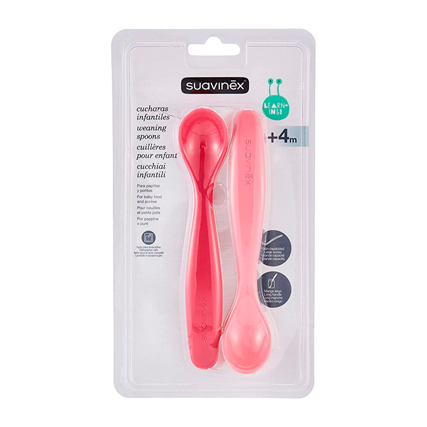 SET CUCHARAS SUAVINEX ROSA - 2
