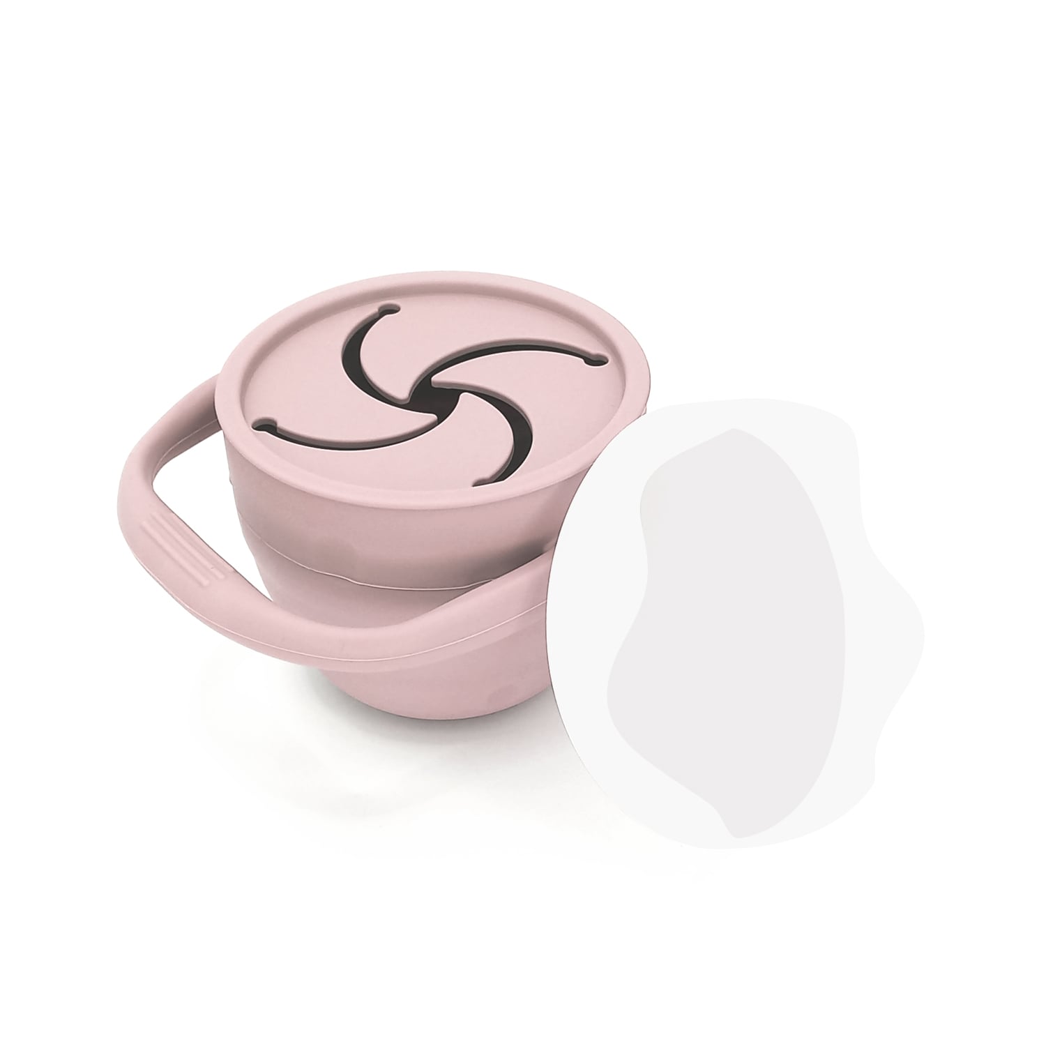 VASO BBPRO CEREAL ROSADO SILICONA - 1