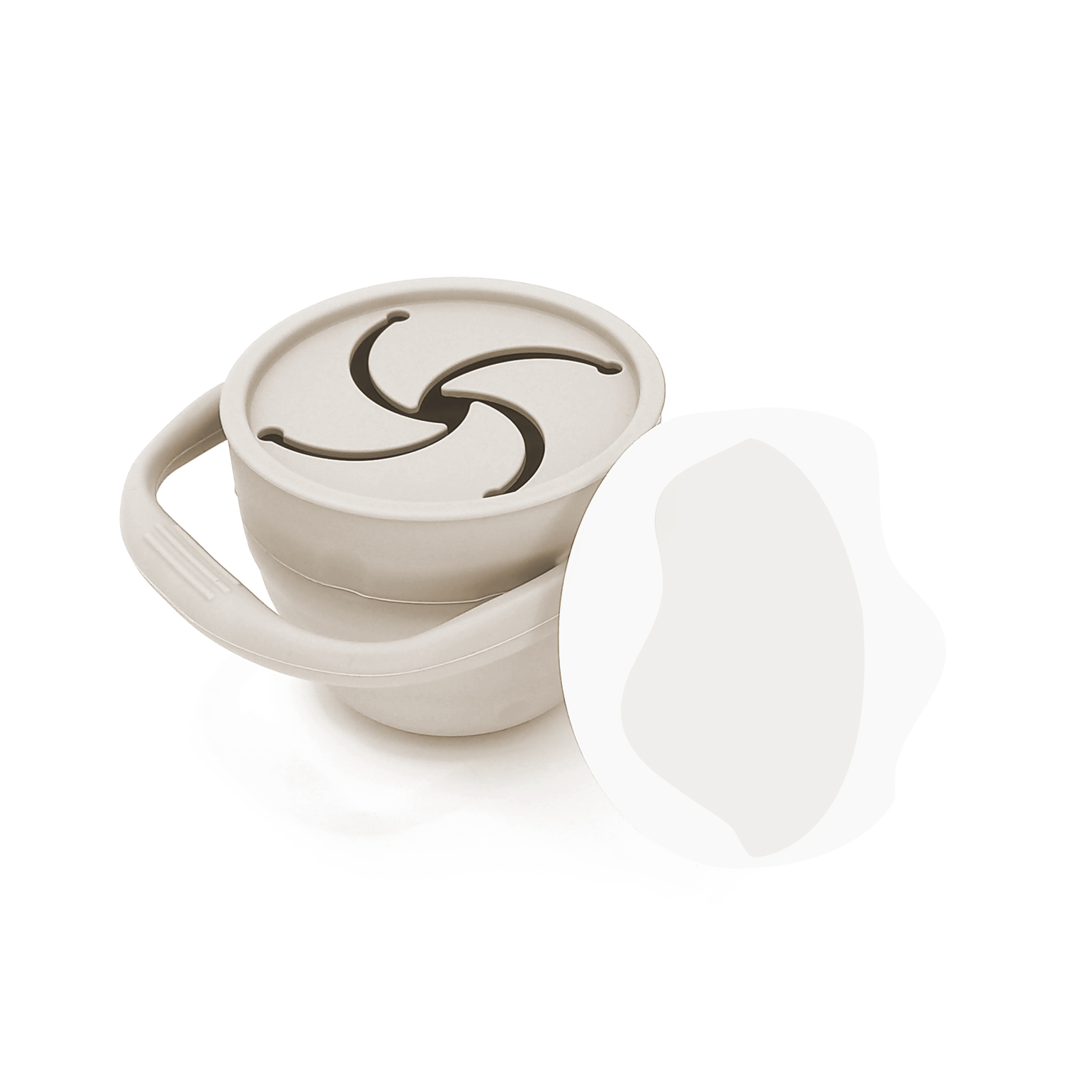 VASO BBPRO CEREAL BEIGE SILICONA - 1
