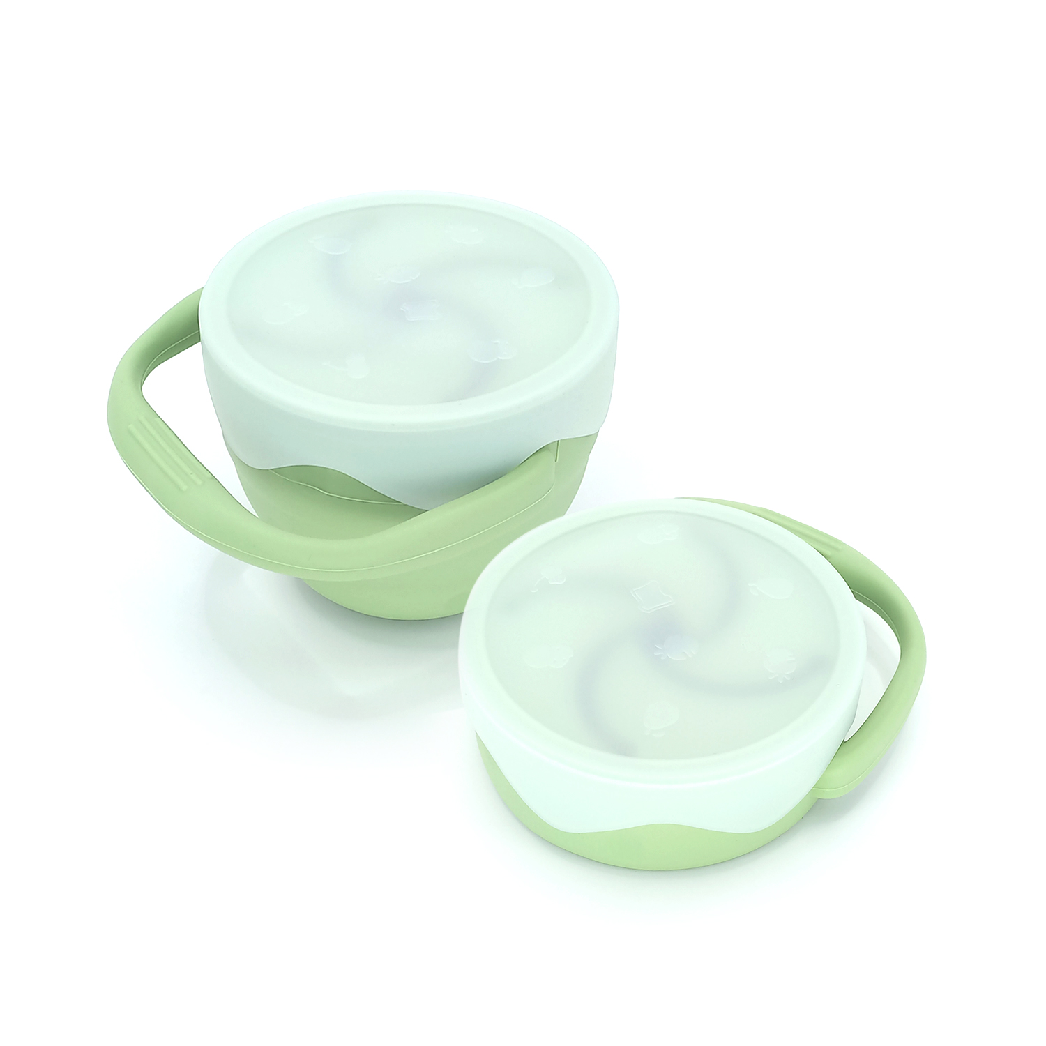 VASO BBPRO CEREAL VERDE OLIVA SILICONA - 2