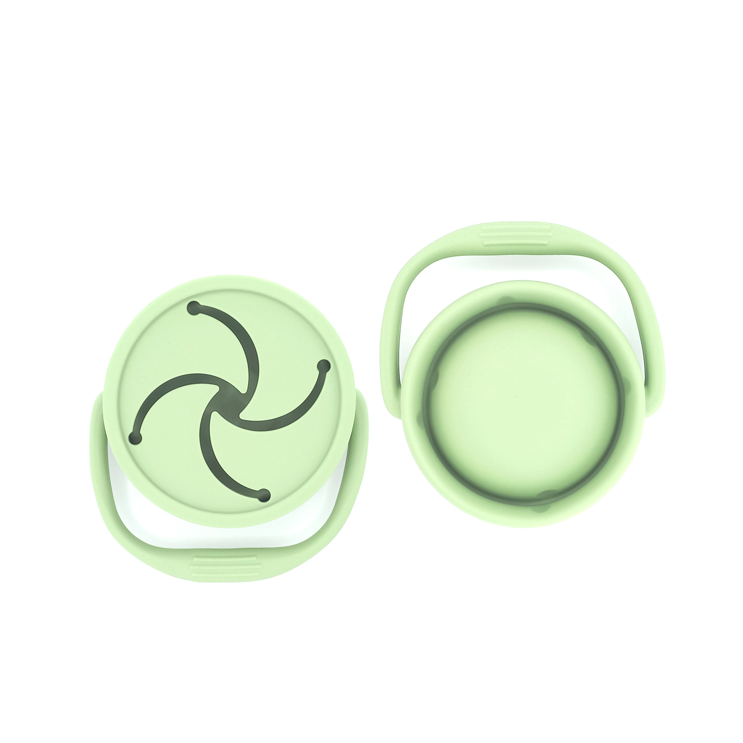 VASO BBPRO CEREAL VERDE OLIVA SILICONA - 3