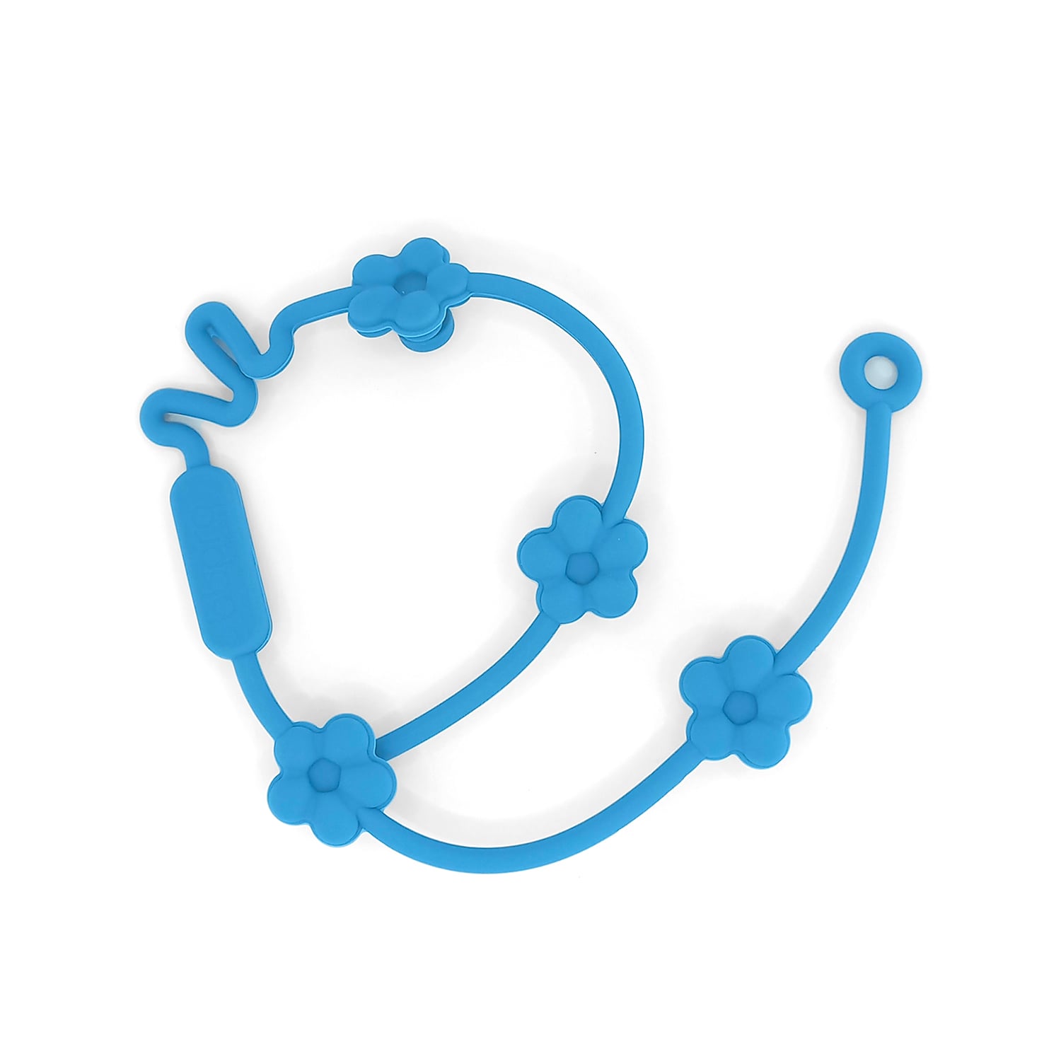 CORREAS JUGUETES BBPRO AZUL Y GRIS SILICONA - 3