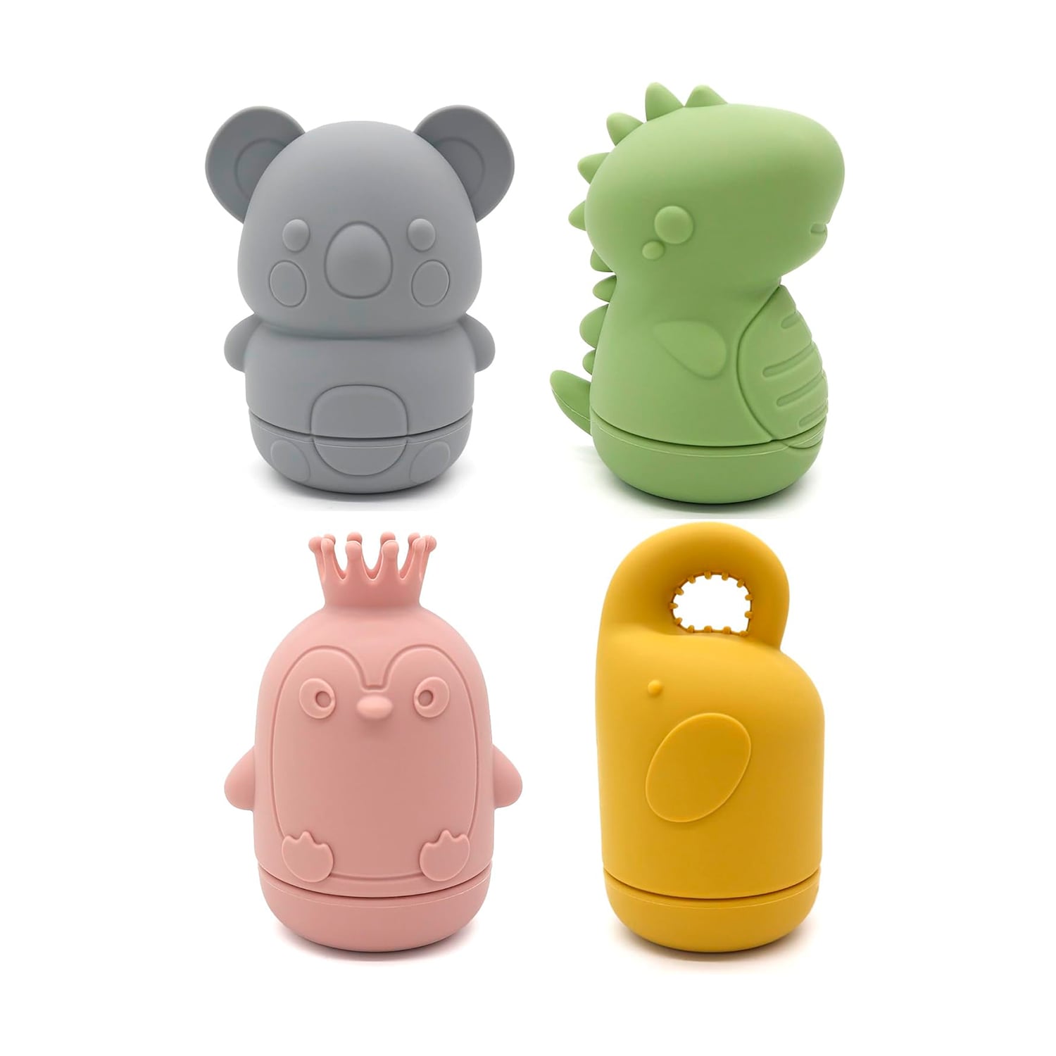 JUGUETES TINA BBPRO ANIMAL MULTICOLOR SILICONA - 1