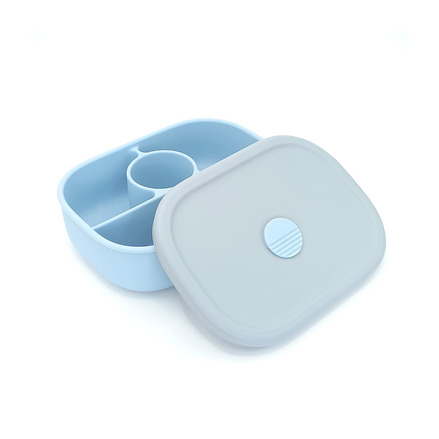 PLATO ENTRENAMIENTO BBPRO TAPA CELESTE SILICONA - 1