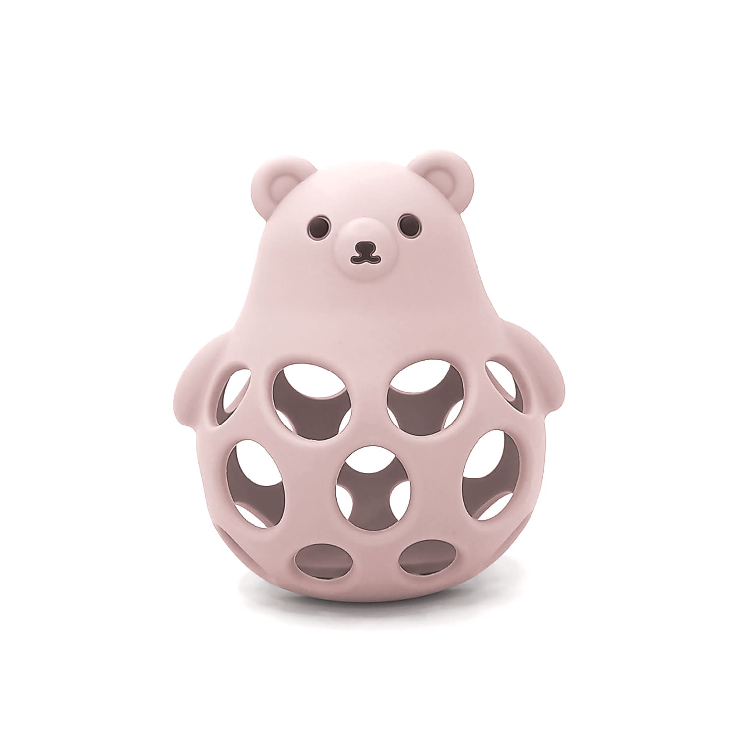MORDEDOR BBPRO JUGUETE OSO SILICONA ROSADO - 2