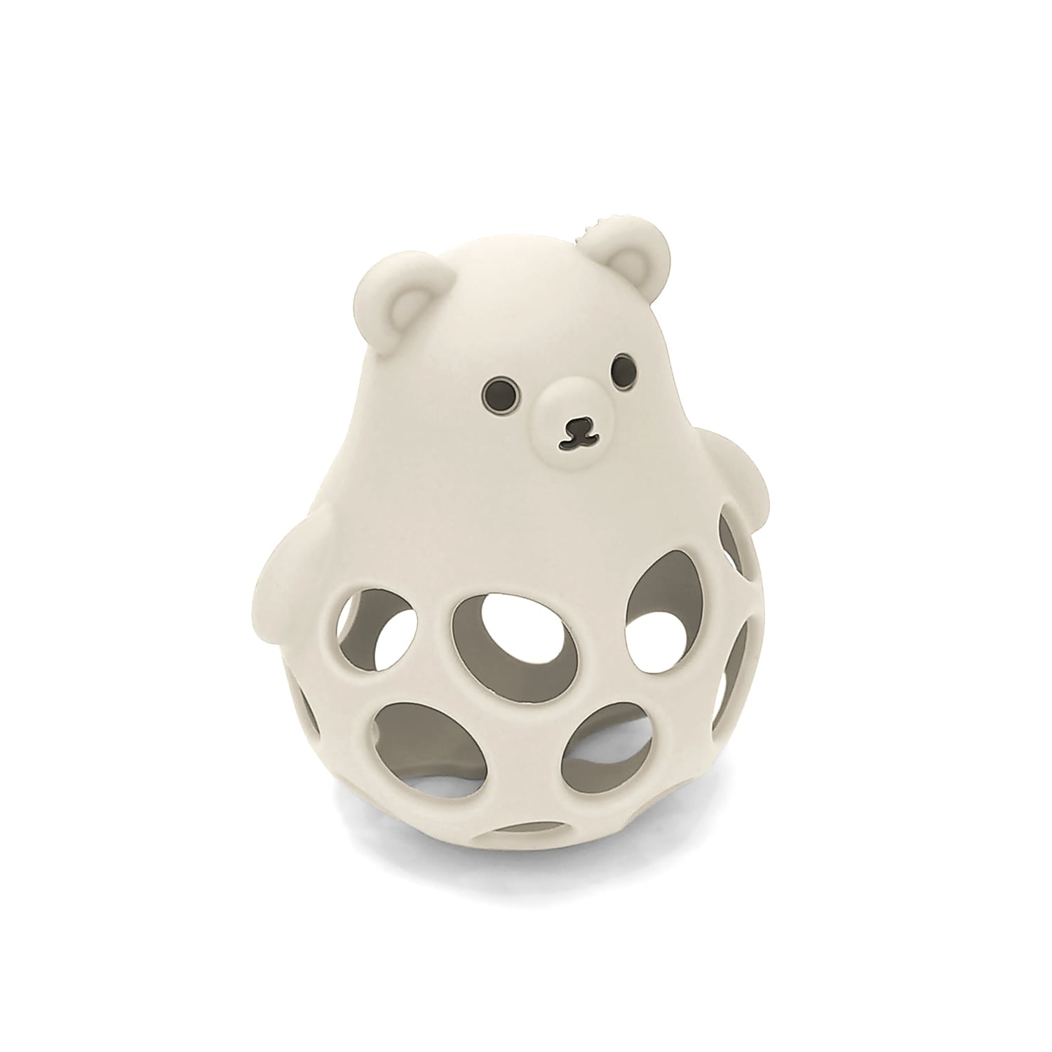 MORDEDOR BBPRO JUGUETE OSO SILICONA BEIGE - 1
