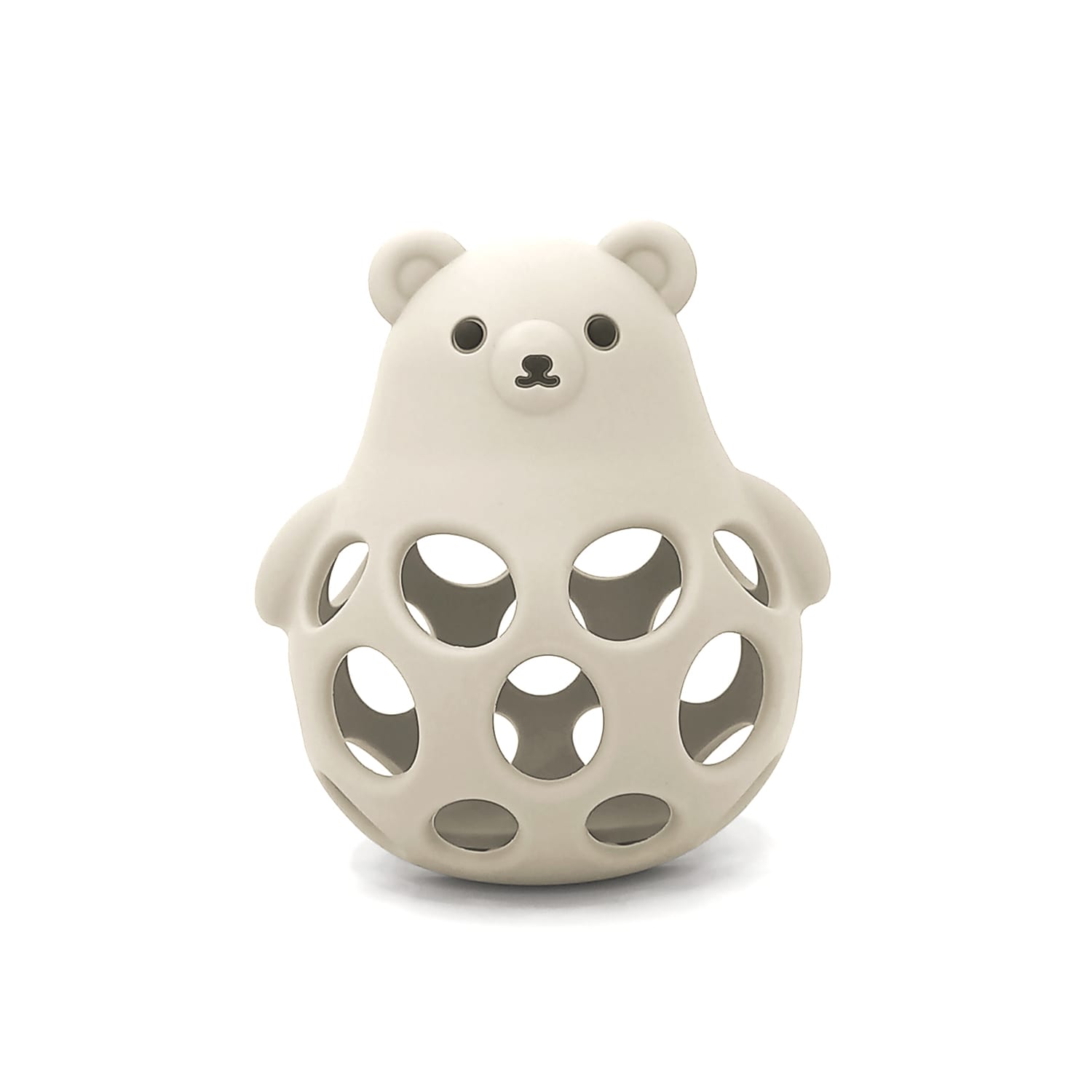 MORDEDOR BBPRO JUGUETE OSO SILICONA BEIGE - 2