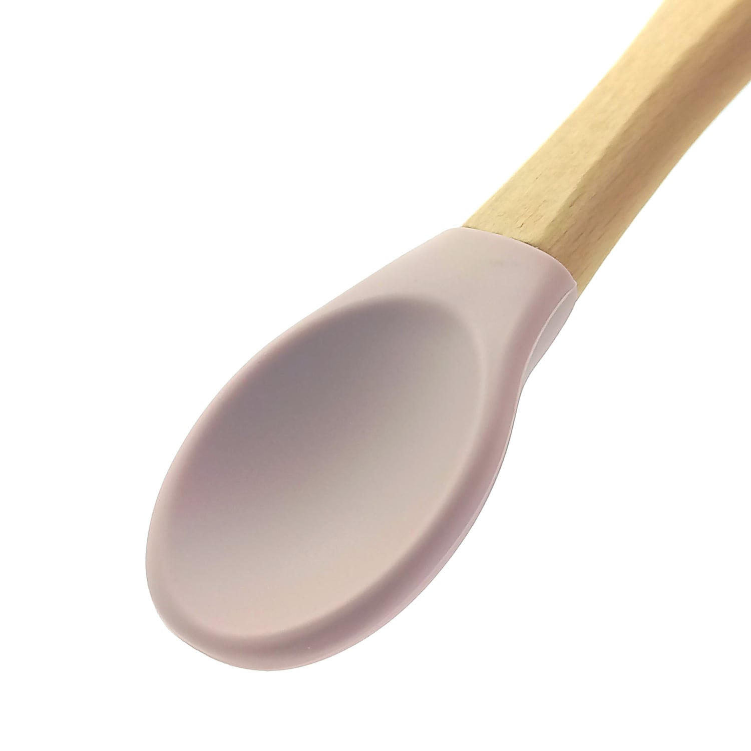 PLATO SILICONA CON CUCHARA ROSA - 4
