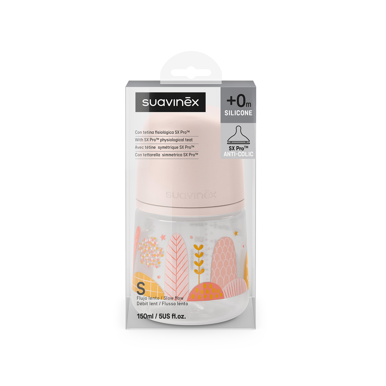 MAMADERA LACTANCIA 150ML DREAMS ROSA - 3