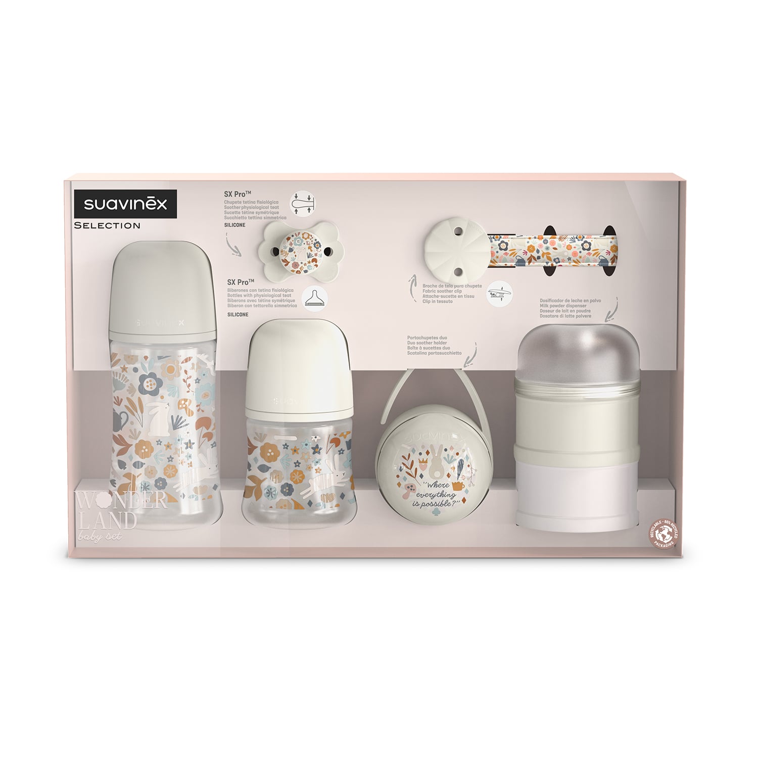 SET WELCOME BABY WONDERLAND BEIGE - 2
