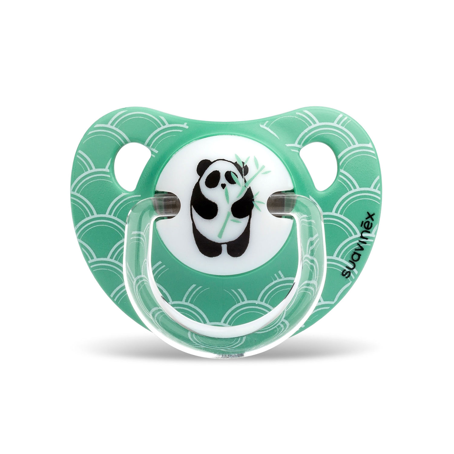 CHUPETE ANATOMICO SILICONA 6-18M 2 UNI PANDA BAMBU VERDE - 2