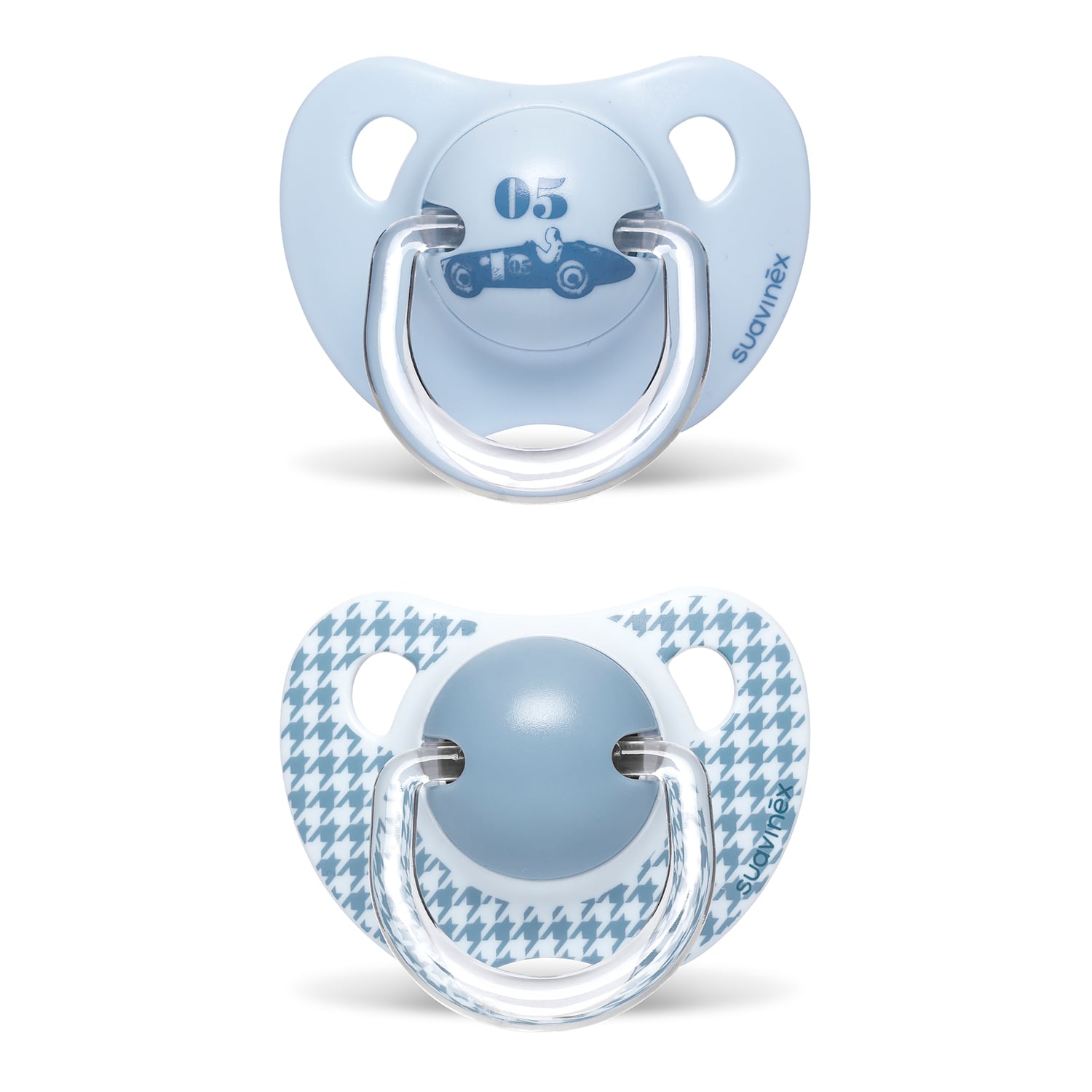 CHUPETE EVOLUTION ANATOMICO SILICONA 6-18M 2UNI TOYS AZUL - 1