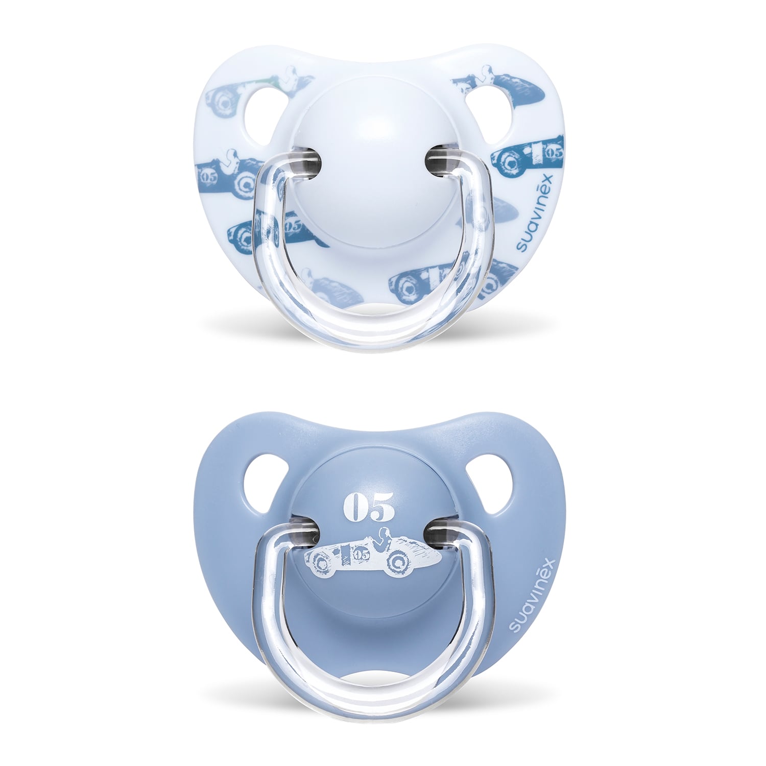 CHUPETE EVOLUTION ANATOMICO SILICONA 6-18M 2UNI TOYS AZUL - 1