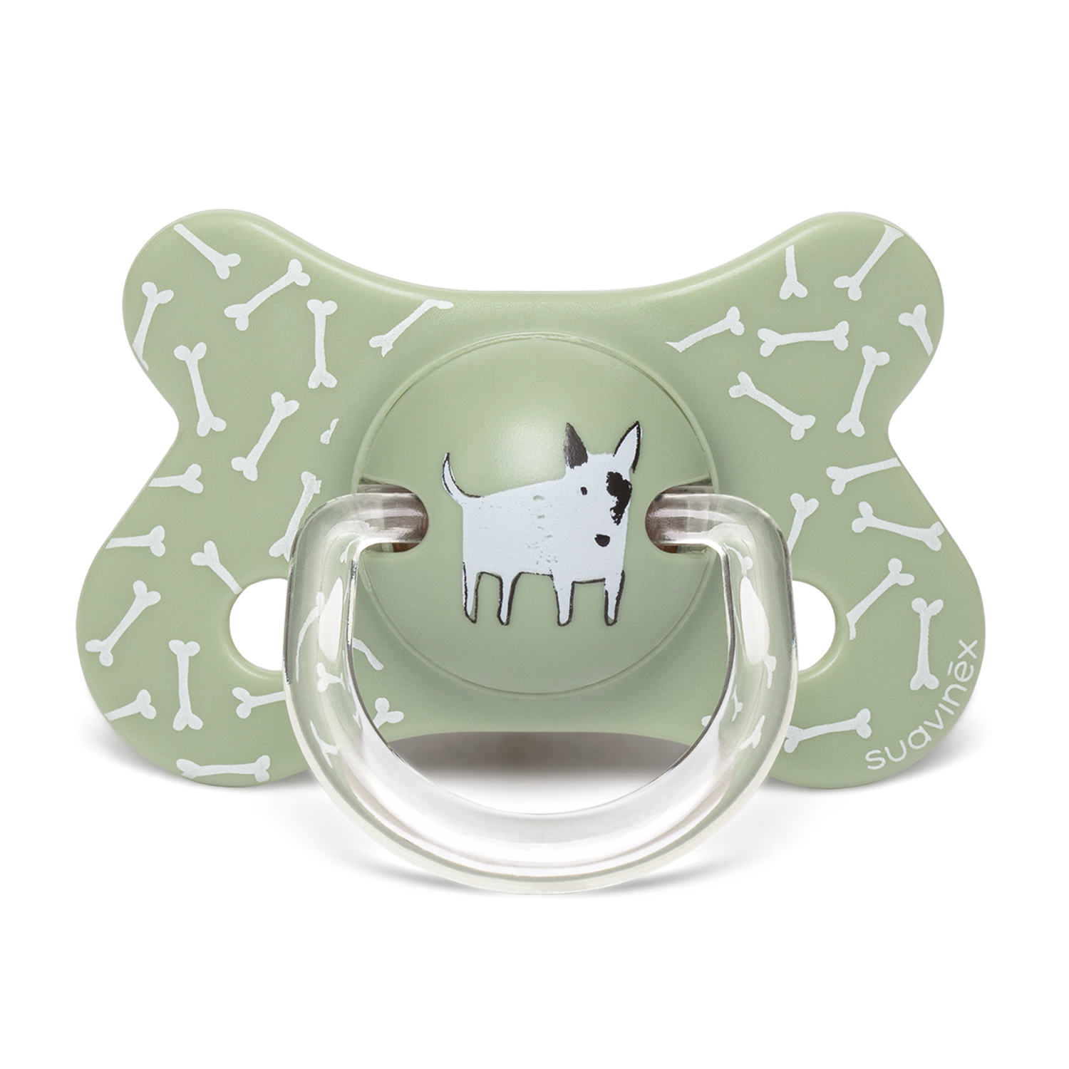 CHUPETE ANATOMICO LATEX +18M 2 UNI PERROS VERDE - 2