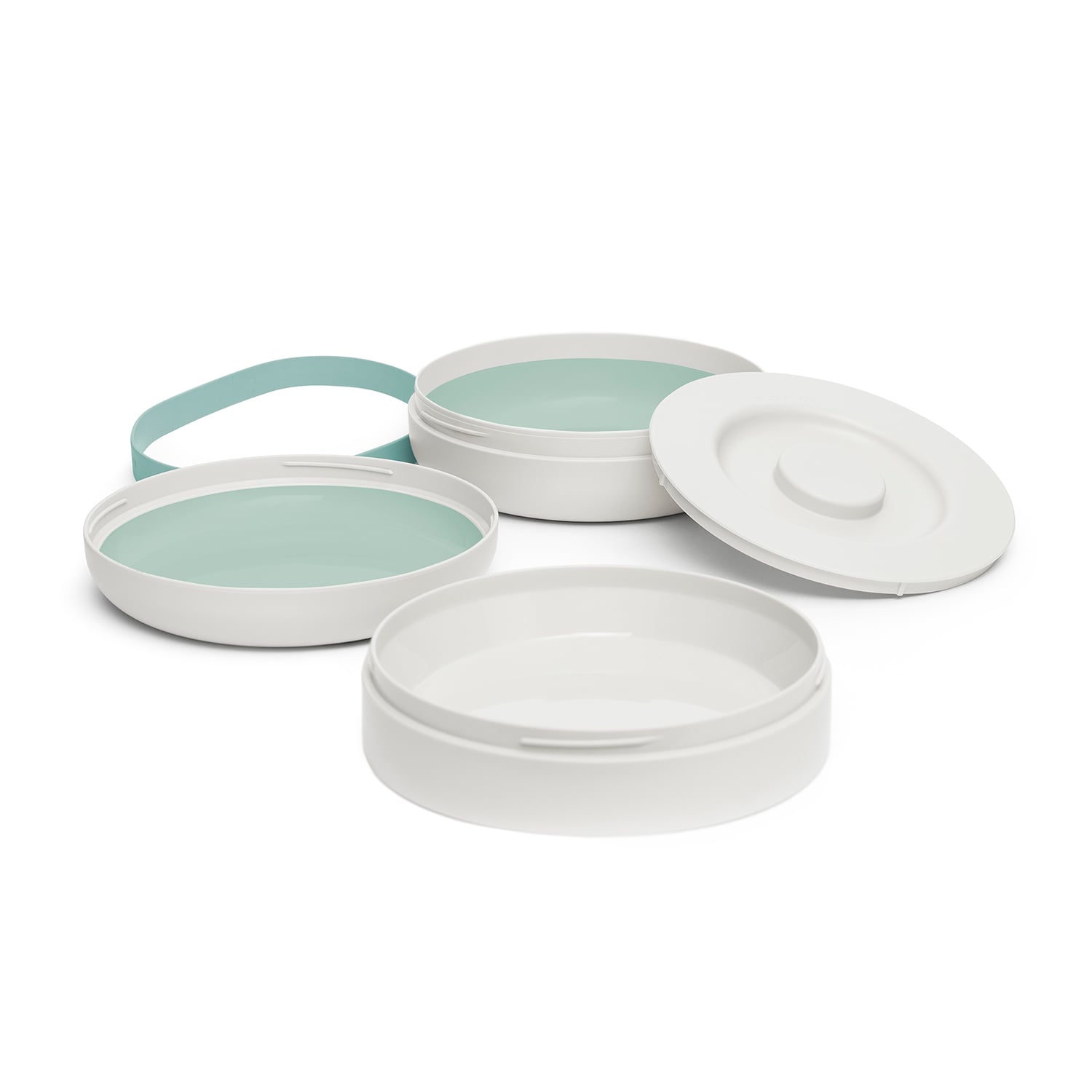 SET PLATOS BENTOO +4M HYGGE VERDE - 3