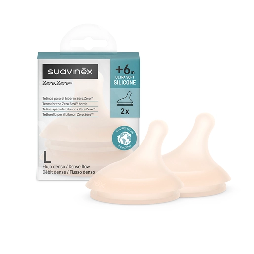 TETINA LACTANCIA ANTICOLICO SILICONA TALLA L 2U FAIR - 1