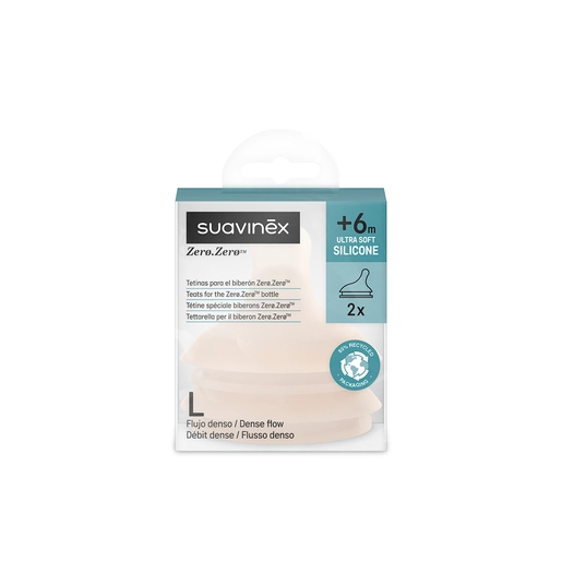 TETINA LACTANCIA ANTICOLICO SILICONA TALLA L 2U FAIR - 2