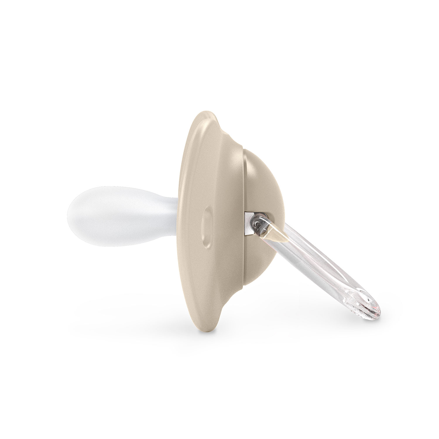 CHUPETE SX PRO FISIOLOGICO SILICONA 0/6M 2U BIRDIES BEIGE - 4
