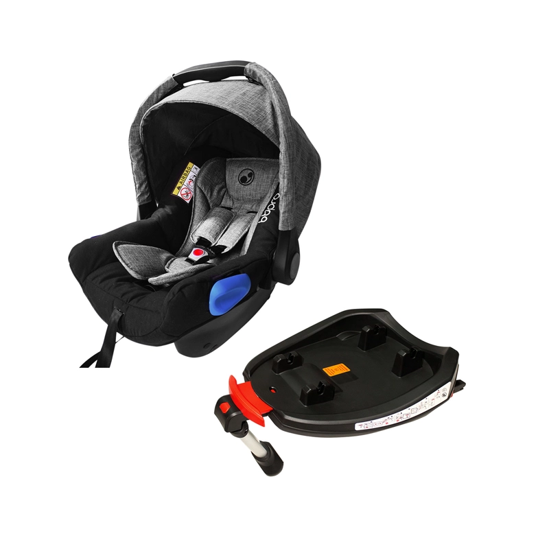 SILLA DE AUTO ZOE GRIS + BASE ISOFIX - 1