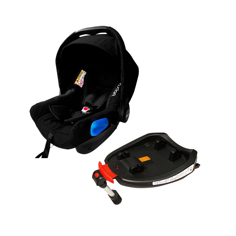 SILLA DE AUTO ZOE NEGRA + BASE ISOFIX - 1