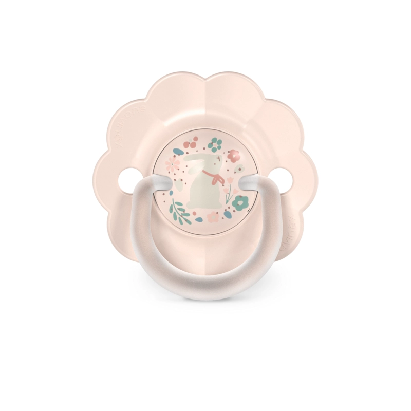 CHUPETE WONDER FISIOLOGICO SILICONA 0/6M PRINT ROSA LIGHT - 1