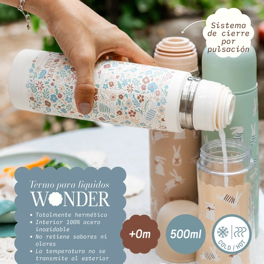 TERMO PARA LIQUIDOS WONDERLAND VERDE - 3