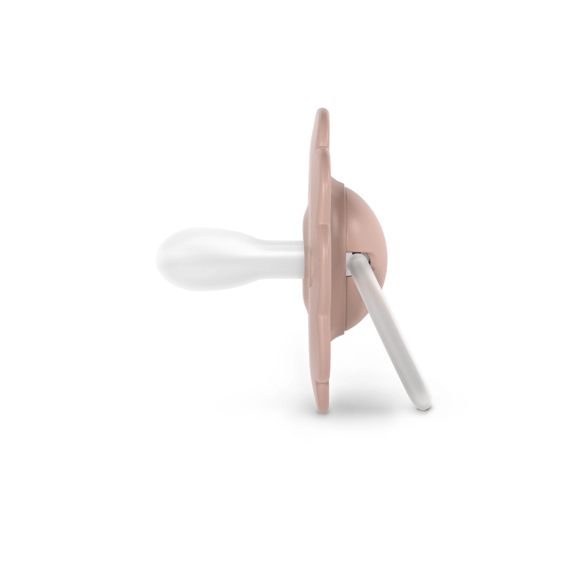 CHUPETE WONDER FISIOLOGICO SILICONA 0/6M LISO ROSA MEDIO - 3