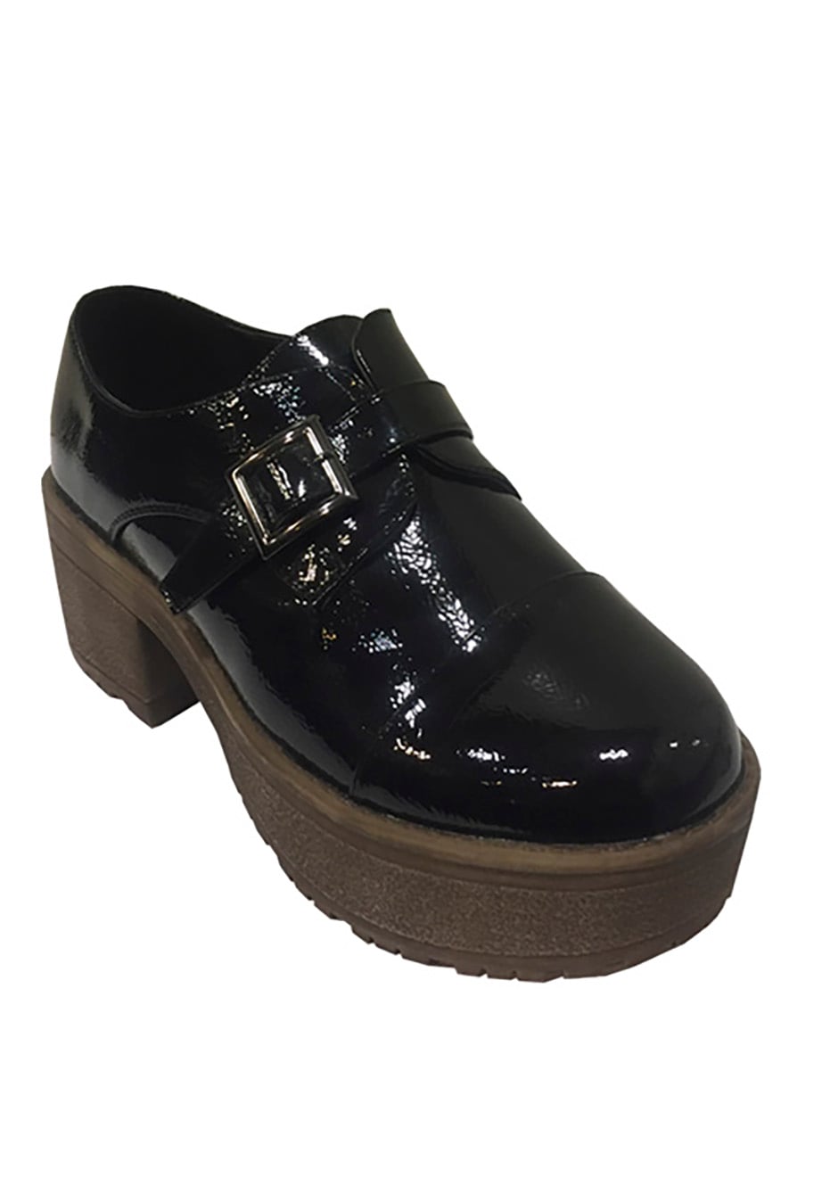 ZAPATO ECOCUERO  ZAU89 NEGRO - 2