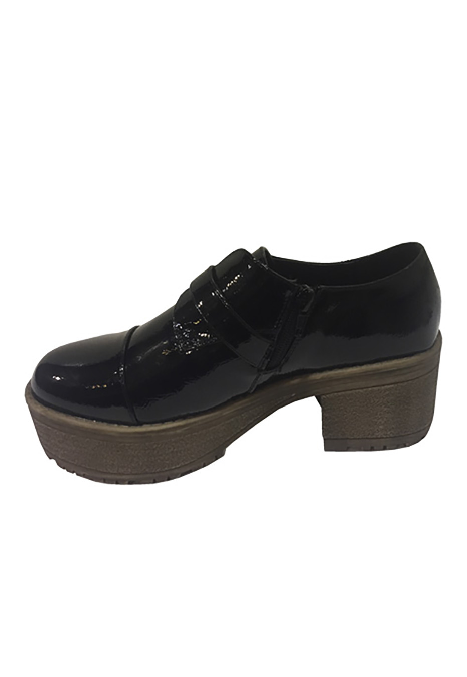 ZAPATO ECOCUERO  ZAU89 NEGRO - 5