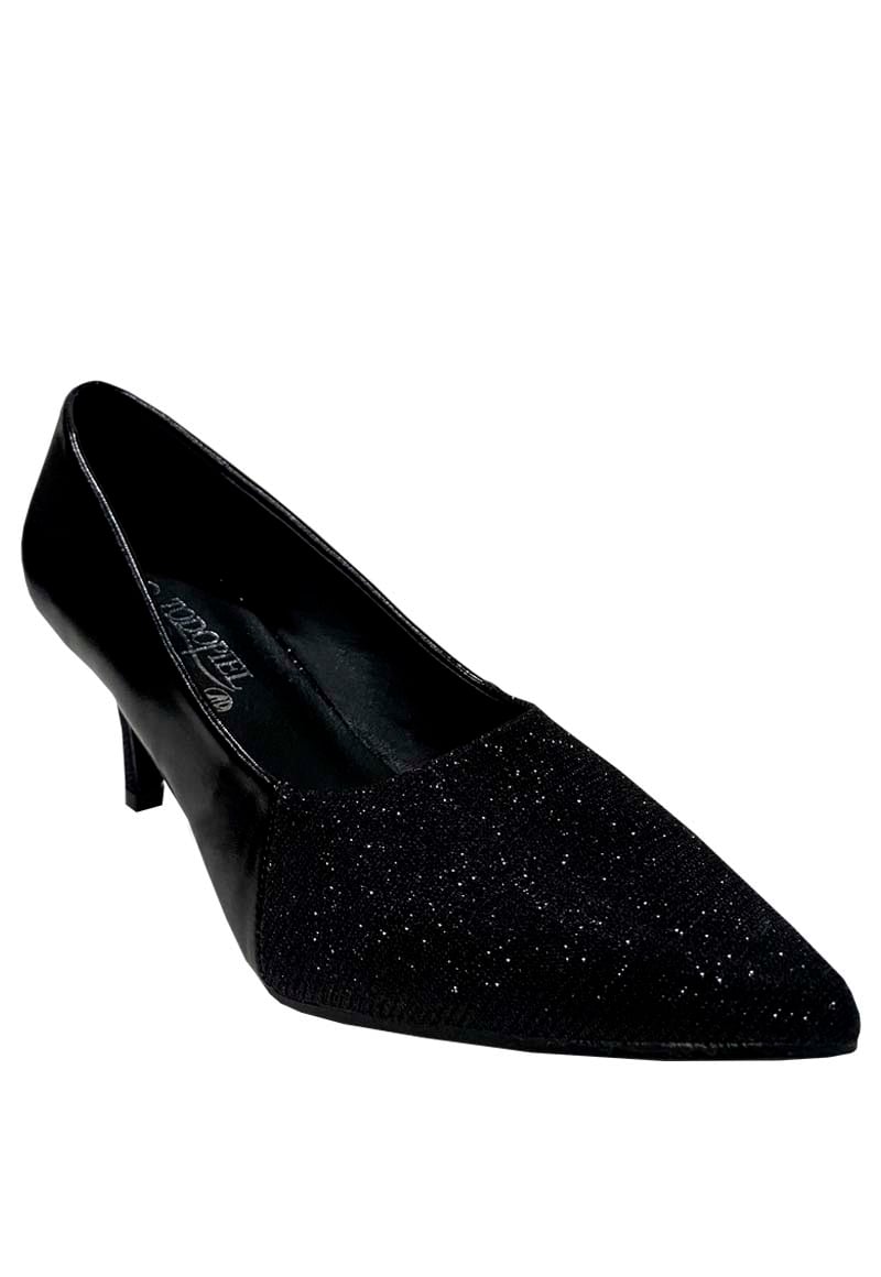 ZAPATO REINA ECOCUERO ZAU36 NEGRO - 2