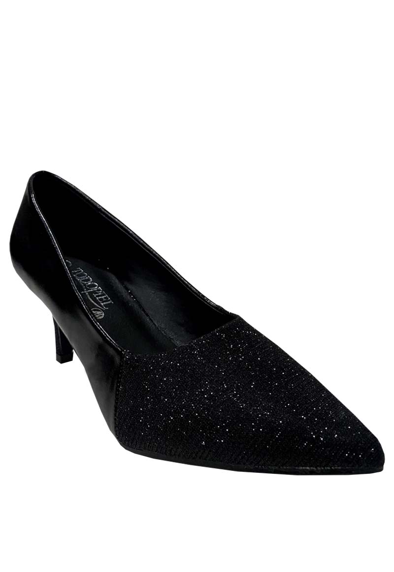 ZAPATO REINA ECOCUERO ZAU36 NEGRO - 2