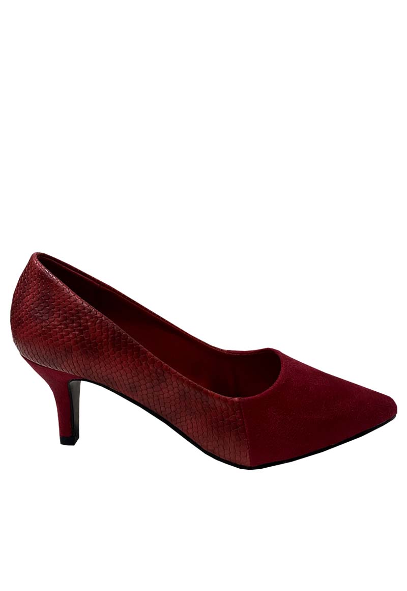 ZAPATO REINA ECOCUERO ZAU30 ROJO - 1